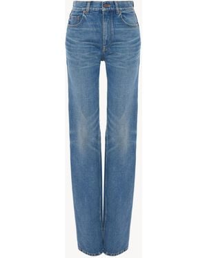 Chloé Straight Denim Jeans - Blue