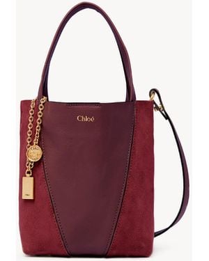 Chloé Small Spin Tote Bag - Red