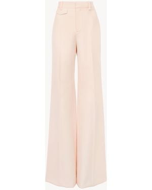 Chloé High-Rise Flared Trousers - Pink