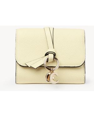 Chloé Small Alphabet Tri-Fold - Metallic
