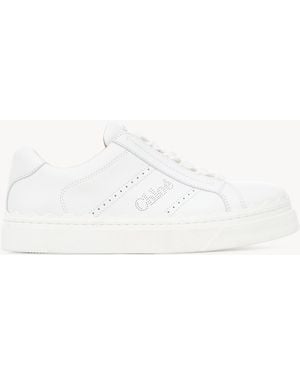 Chloé Sneaker Lauren Bianco Taglia 100% Pelle Di Pecora - Neutro