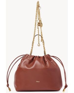 Chloé Small Icons Shoulder Bag With Chain - Multicolour