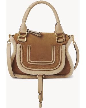 Chloé Small Marcie Bag - Brown