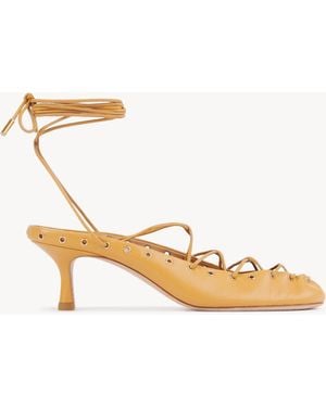Chloé Ghillies Pumps - Mettallic