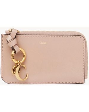 Chloé Alphabet Wallet - Pink