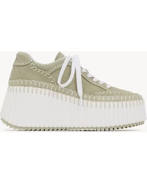Chloé Nama Wedge Trainer - Multicolour