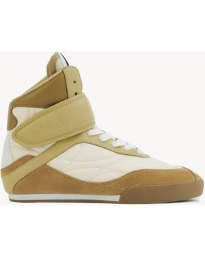 Chloé Chloé Kick High-Top-Sneaker - Grün