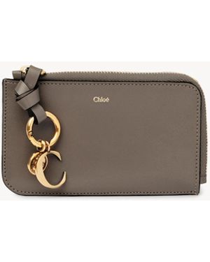 Chloé Alphabet Wallet - Grey