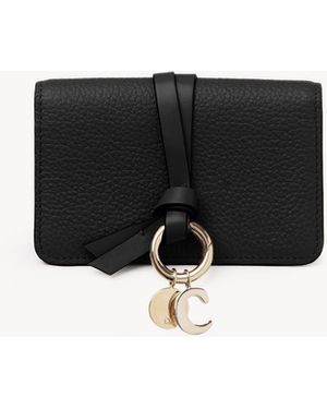 Chloé Portacarte Alphabet - Nero