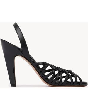 Chloé Estra Heeled Sandal - Multicolour