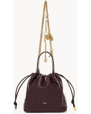 Chloé Mini Icons Shoulder Bag With Chain - Multicolour