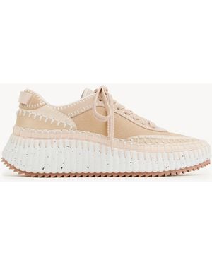 Chloé Nama Sneaker - Natural