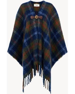 Chloé The Paddington Cape - Blue