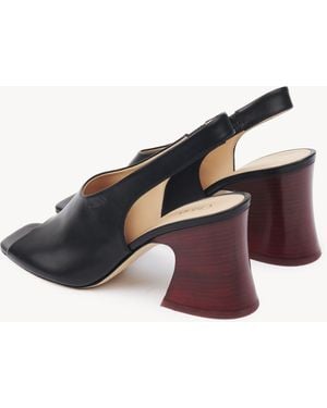 Chloé Janis Heeled Sandal - Black