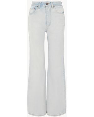Chloé High-Rise Cropped Jeans - Grey