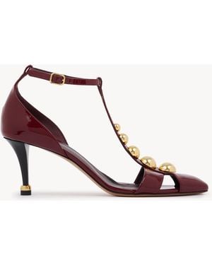 Chloé Cleia Heeled Sandal - Pink