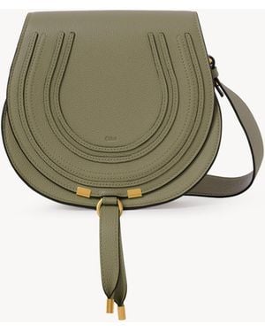 Chloé Marcie Saddle Bag - Green