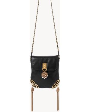 Chloé Château Treasures Chain Flap Bag - Black