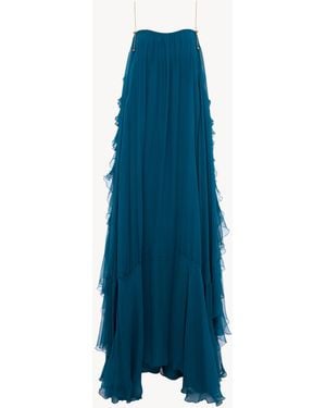 Chloé Sleeveless Long Dress - Blue