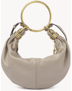 Chloé Bracelet Hobo Bag Piccola - Metallizzato