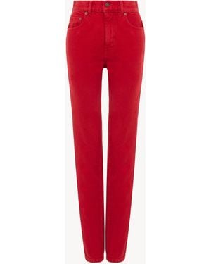 Chloé Slim Jeans - Red