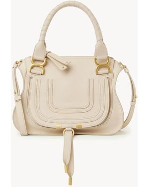 Chloé Small Marcie Bag - White