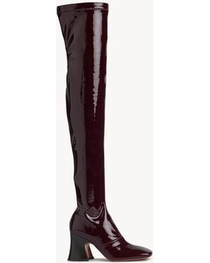 Chloé Janis Over-The-Knee Boot - Brown