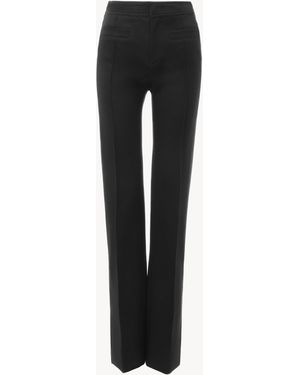 Chloé Flared Tailored Trousers - Black