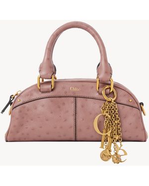 Chloé Small Bowling Bag - Pink
