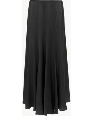 Chloé Fluid Maxi Skirt - Black