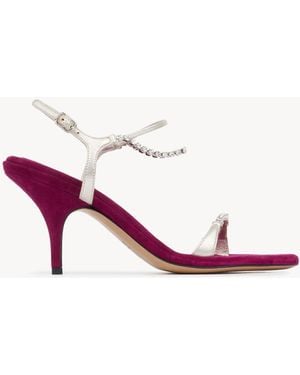 Chloé Zia Heeled Sandal - Pink
