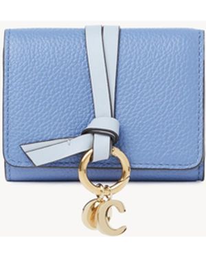 Chloé Mini Alphabet Tri-Fold - Blue