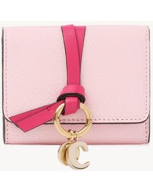 Chloé Mini Alphabet Tri-Fold - Pink