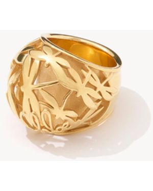 Chloé The Gilded Cage Ring - Metallic