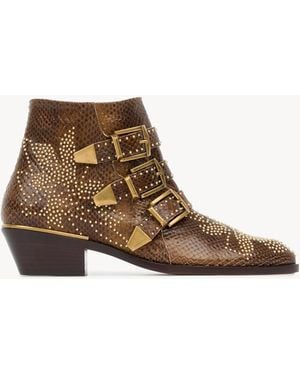 Chloé Susanna Ankle Boot - Brown