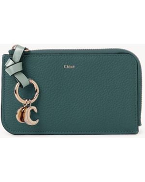 Chloé Alphabet Wallet - Green