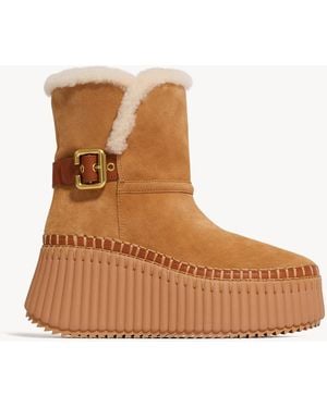 Chloé Nama Stiefelette - Braun