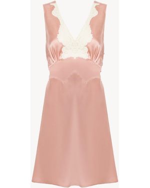Chloé Sleeveless Mini Dress - Pink