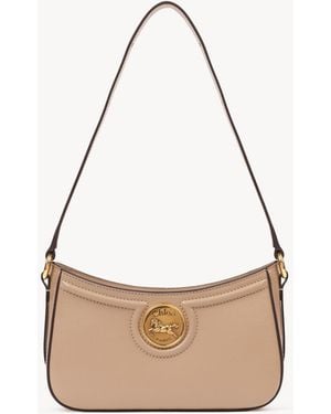 Chloé Horse Medal Shoulder Bag - White