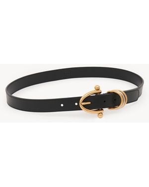 Chloé Cinturón Bracelet - Negro