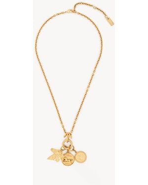 Chloé The Charms Necklace - Metallic