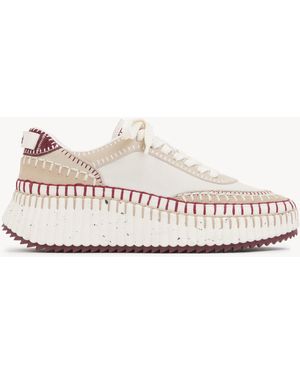 Chloé Sneaker Nama Taglia 100% Pelle Di Bovino - Rosa