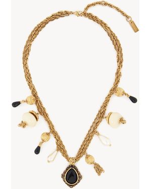Chloé Chloé Antique Pearls Halskette - Mettallic