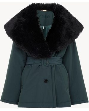 Chloé Short Coat - Blue