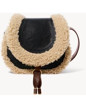 Chloé Small Marcie Saddle Bag - Black