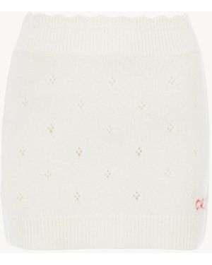 Chloé Short Skirts - White
