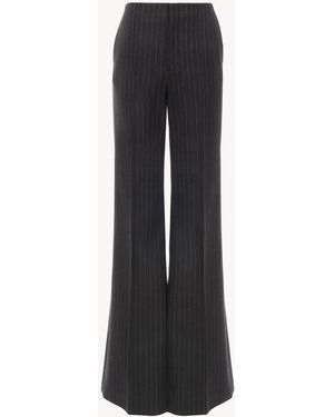 Chloé Tailored Bootcut Trousers - Black