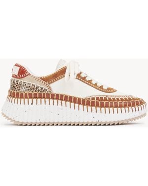 Chloé Nama Sneaker 100% Bovine Leather - Pink