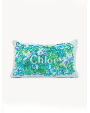 Chloé The Wild Flowers Beach Pillow - Blue