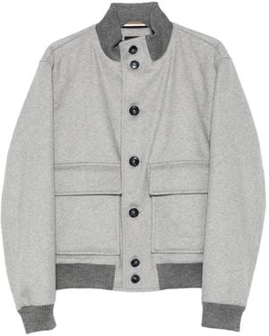 BOSS H Charlys Su 254 Coat - Grey